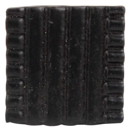 Black Square Border Metal Knobs